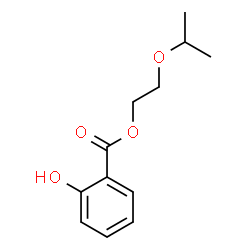 ChemSpider 2D Image | 2-Isopropoxyethyl salicylate | C12H16O4