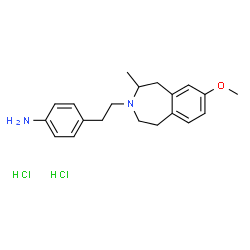 ChemSpider 2D Image | anilopam hydrochloride | C20H28Cl2N2O
