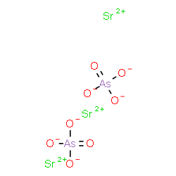 ChemSpider 2D Image | Strontium arsenate (3:2) | As2O8Sr3