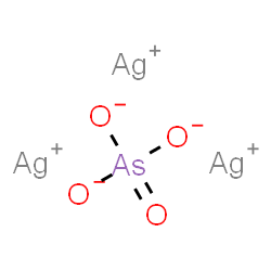 ChemSpider 2D Image | Silver arsenate | Ag3AsO4