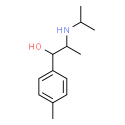ChemSpider 2D Image | 2-(Isopropylamino)-1-(4-methylphenyl)-1-propanol | C13H21NO