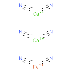 ChemSpider 2D Image | Calcium iron(2+) cyanide (2:1:6) | C6Ca2FeN6