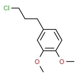 ChemSpider 2D Image | 3-(3,4-Dimethoxyphenyl)-1-chloropropane | C11H15ClO2