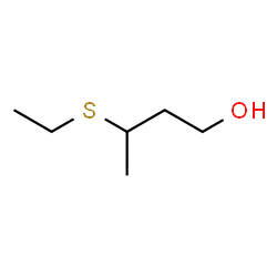 ChemSpider 2D Image | 3-(Ethylthio)-1-butanol[ | C6H14OS