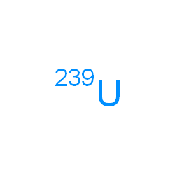 ChemSpider 2D Image | (~239~U)Uranium | 239U