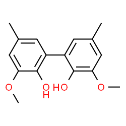 ChemSpider 2D Image | DIMETHOXY DI-P-CRESOL | C16H18O4