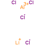 InChI=1/Al.4ClH.Li/h;4*1H;/q+3;;;;;+1/p-4