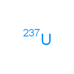 ChemSpider 2D Image | (~237~U)Uranium | 237U