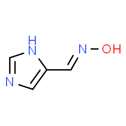 ChemSpider 2D Image | (E)-N-Hydroxy-1-(1H-imidazol-4-yl)methanimine | C4H5N3O