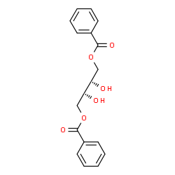 ChemSpider 2D Image | (2S,3S)-2,3-Dihydroxy-1,4-butanediyl dibenzoate | C18H18O6