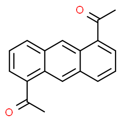 ChemSpider 2D Image | 1,1'-(1,5-Anthracenediyl)diethanone | C18H14O2