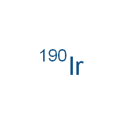 ChemSpider 2D Image | (~190~Ir)Iridium | 190Ir