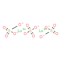 ChemSpider 2D Image | Lutetium sulfate (2:3) | Lu2O12S3