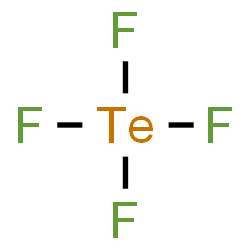 ChemSpider 2D Image | tellurium tetrafluoride | F4Te