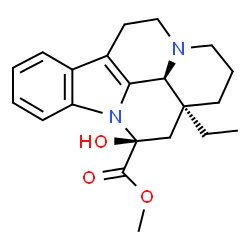 ChemSpider 2D Image | (+)-Vincamine | C21H26N2O3