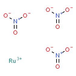 ChemSpider 2D Image | ruthenium trinitrate | N3O9Ru