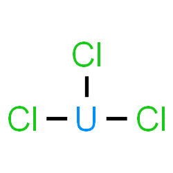 ChemSpider 2D Image | Uranium trichloride | Cl3U