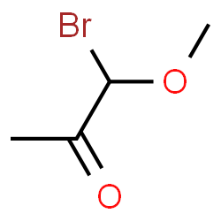 ChemSpider 2D Image | 1-Bromo-1-methoxyacetone | C4H7BrO2