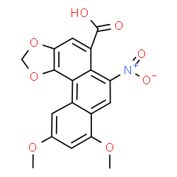 ChemSpider 2D Image | Aristolochic acid IV | C18H13NO8