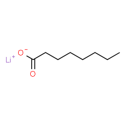ChemSpider 2D Image | Lithium octanoate | C8H15LiO2