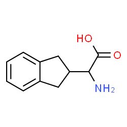 ChemSpider 2D Image | DL-2-Indanylglycine | C11H13NO2