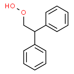 ChemSpider 2D Image | 2,2-Diphenylethyl hydroperoxide | C14H14O2