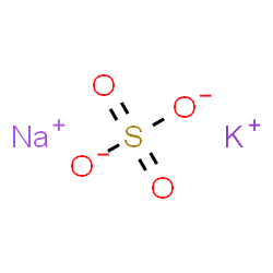 ChemSpider 2D Image | potassium sodium sulfate | KNaO4S