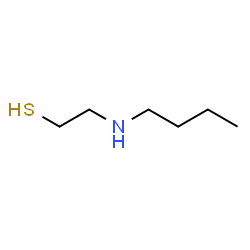 ChemSpider 2D Image | 2-(Butylamino)ethanethiol | C6H15NS