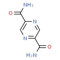 ChemSpider 2D Image | 2,5-Pyrazinedicarboxamide | C6H6N4O2