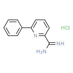 ChemSpider 2D Image | 6-phenylpicolinimidamide hydrochloride | C12H12ClN3