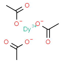 ChemSpider 2D Image | Dysprosium acetate | C6H9DyO6