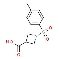 ChemSpider 2D Image | 1-Tosylazetidine-3-carboxylic acid | C11H13NO4S