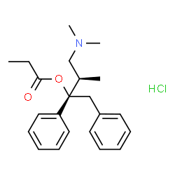 ChemSpider 2D Image | dextropropoxyphene hydrochloride | C22H30ClNO2