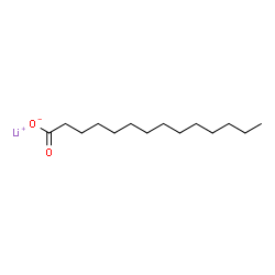 ChemSpider 2D Image | Lithium myristate | C14H27LiO2