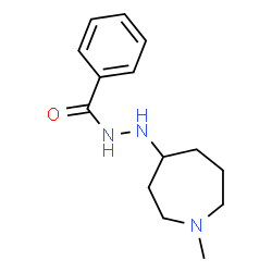 ChemSpider 2D Image | N'-(1-Methyl-4-azepanyl)benzohydrazide | C14H21N3O