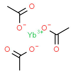ChemSpider 2D Image | Ytterbium(3+) triacetate | C6H9O6Yb