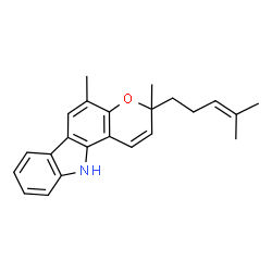 ChemSpider 2D Image | Mahanimbin | C23H25NO