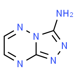 ChemSpider 2D Image | [1,2,4]Triazolo[4,3-b][1,2,4]triazin-3-amine | C4H4N6