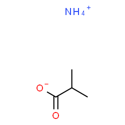 ChemSpider 2D Image | ammonium isobutyrate | C4H11NO2