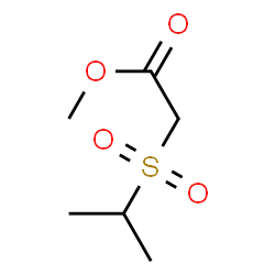 ChemSpider 2D Image | Methyl (isopropylsulfonyl)acetate | C6H12O4S