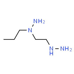 ChemSpider 2D Image | 1-(2-Hydrazinoethyl)-1-propylhydrazine | C5H16N4