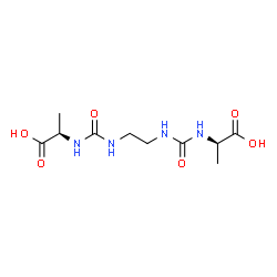 ChemSpider 2D Image | (2R,11R)-2,11-Dimethyl-4,9-dioxo-3,5,8,10-tetraazadodecane-1,12-dioic acid | C10H18N4O6