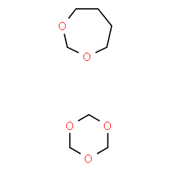 ChemSpider 2D Image | 1,3,5-Trioxane - 1,3-dioxepane (1:1) | C8H16O5