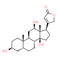 ChemSpider 2D Image | Digoxigenin | C23H34O5