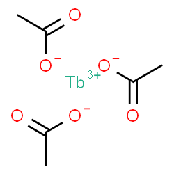 ChemSpider 2D Image | TERBIUM ACETATE | C6H9O6Tb
