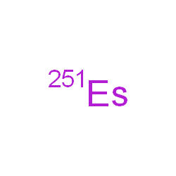 ChemSpider 2D Image | (~251~Es)Einsteinium | 251Es