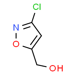 ChemSpider 2D Image | (3-Chloro-1,2-oxazol-5-yl)methanol | C4H4ClNO2