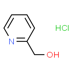 ChemSpider 2D Image | 2-Pyridinemethanol hydrochloride | C6H8ClNO