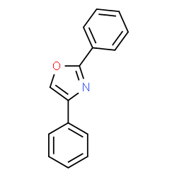 ChemSpider 2D Image | 2,4-Diphenyloxazole | C15H11NO