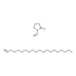 ChemSpider 2D Image | 1-Vinyl-2-pyrrolidinone - 1-icosene (1:1) | C26H49NO